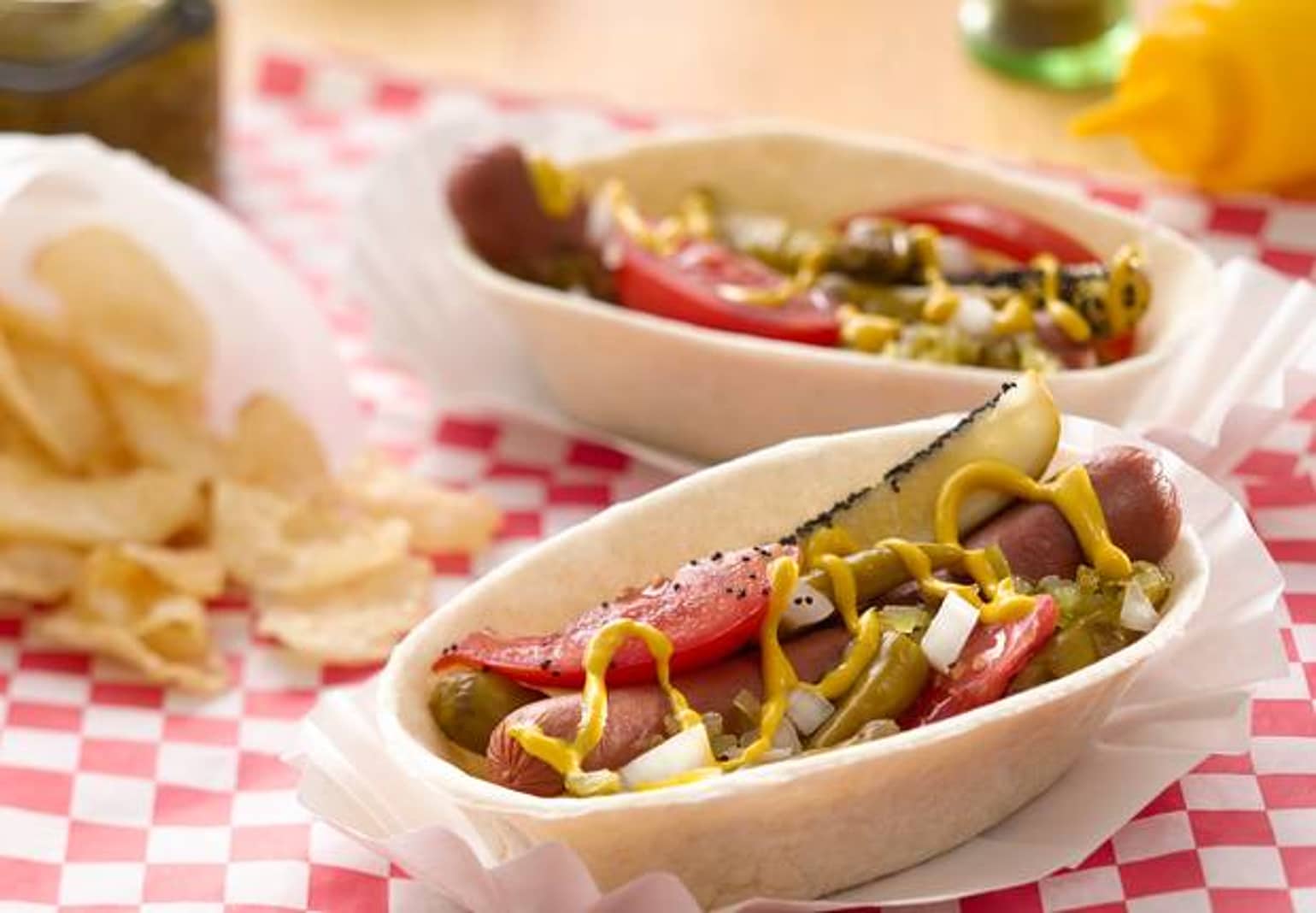 Chicago Style Hot Dog Bowls